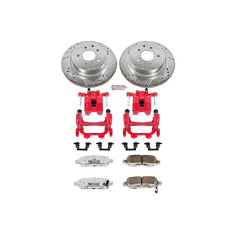 compare product Power Stop 11-12 Infiniti G25 Rear Z26 Street Warrior Brake Kit w/Calipers