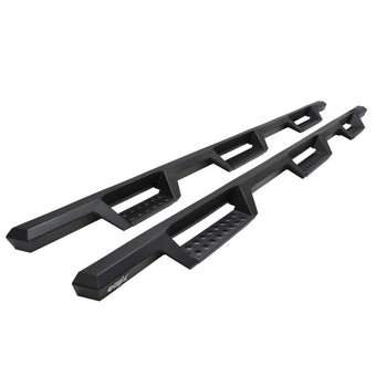 compare product Westin 2020 Chevy Silverado 2500/3500 Crew Cab (8ft Bed) HDX W2W Nerf Step Bars - Textured Black