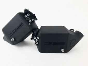 compare product CSF 12-16 BMW M5 (F10) / 12-18 BMW M6 (F06/F12/F13) Twin Charge-Air-Cooler Set - Crinkle Black