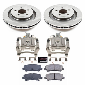 compare product Power Stop 19-15 Ford Mustang Rear Autospecialty Brake Kit w/Calipers