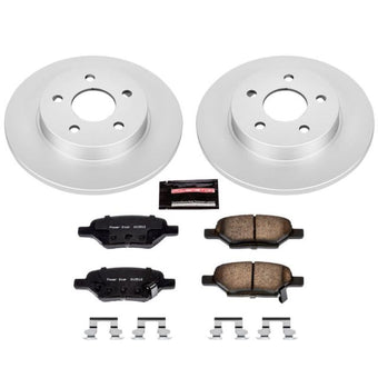 compare product Power Stop 05-08 Chevrolet Cobalt Rear Z17 Evolution Geomet Coated Brake Kit