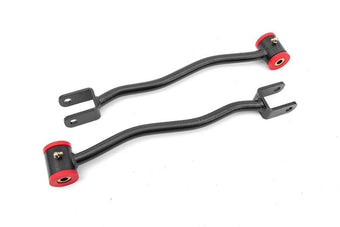 compare product BMR 08-14 Cadillac CTS-V 2nd Gen Lower Trailing Arms Non-Adjustable Poly Bushings - Black Hammertone