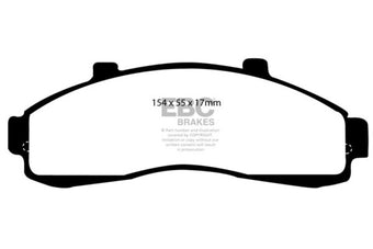 compare product EBC 95-01 Ford Explorer 4.0 2WD Ultimax2 Front Brake Pads
