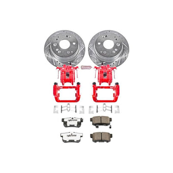 compare product Power Stop 01-03 Acura CL Rear Z26 Street Warrior Brake Kit w/Calipers