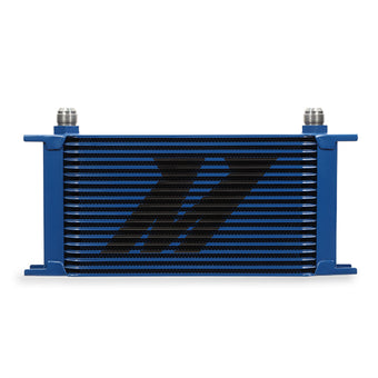 compare product Mishimoto Universal 19 Row Oil Cooler - Blue