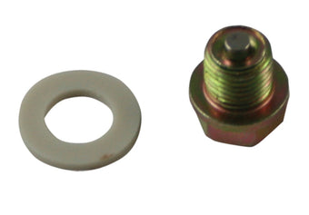 compare product Moroso Oil Pan Drain Plug w/Nylon Washer - 14mm x 1.5 Thread (Use w/Part No 20911/20980)