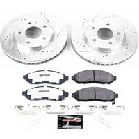 Power Stop 15 - 17 Chevrolet City Express Front Z36 Truck & Tow Brake Kit - My Store