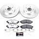 Power Stop 15 - 17 Chevrolet City Express Front Z36 Truck & Tow Brake Kit - My Store