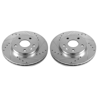 compare product Power Stop 11-16 Buick LaCrosse Front Evolution Drilled & Slotted Rotors - Pair
