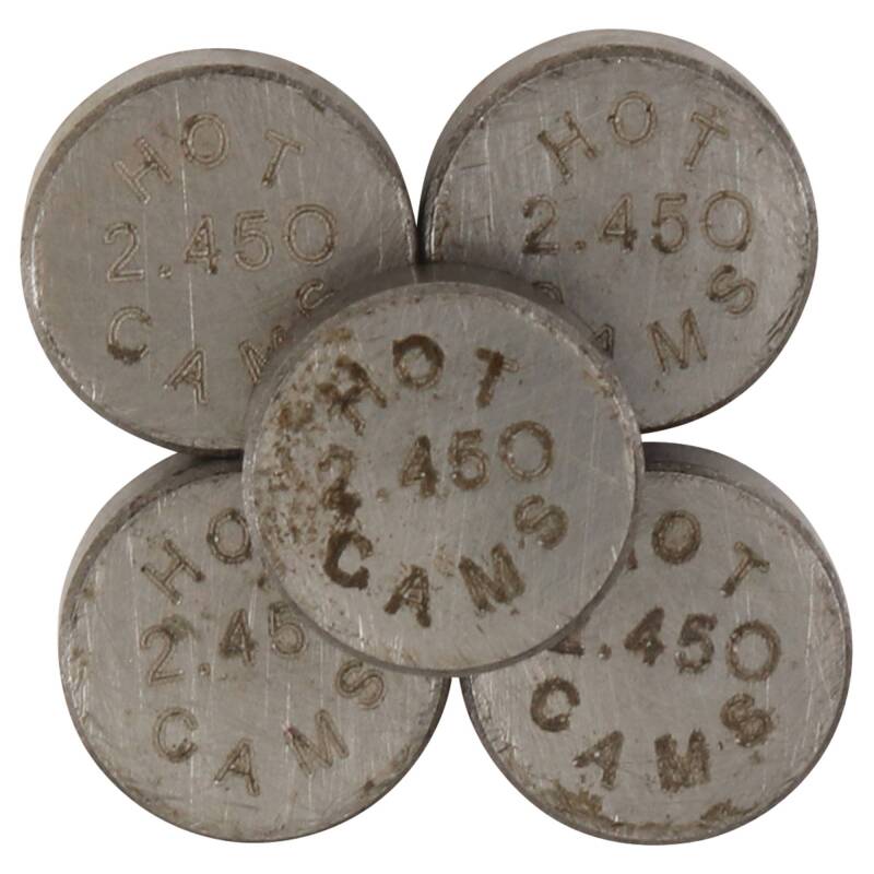 Hot Cams 07 - 16 CRF 150 R/2016 CRF 150 RB Big Wheel 2.450mm Shim Kit - 5 Pack - My Store