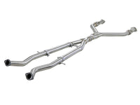 aFe Takeda 2.5in to 3in 304 SS Y - Pipe Exhaust System 16 - 18 Infiniti Q50/Q60 V6 - 3.0L (tt) - My Store