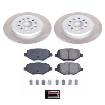 compare product Power Stop 13-15 Lincoln MKX Rear Semi-Coated Rotor Kit