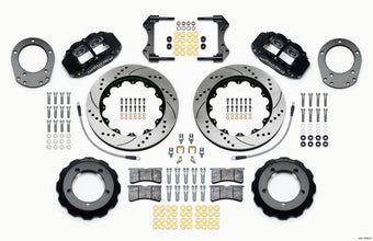 compare product Wilwood Narrow Superlite 4R Front Hat Kit 14.00in Drilled 76-77 Ford Bronco Dana 44 w/Lines
