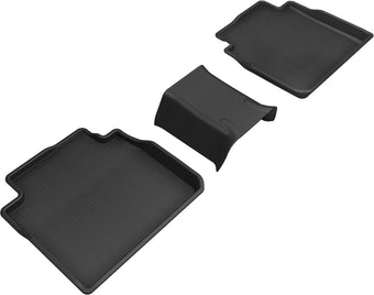 compare product 3D MAXpider 2019-2020 Toyota/Lexus Avalon/Es Kagu 2nd Row Floormats - Black