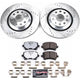 Power Stop 09 - 17 Volkswagen CC Rear Z26 Street Warrior Brake Kit - My Store