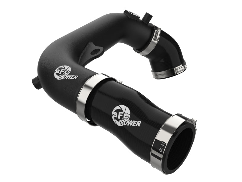 aFe 2024+ Jeep Wrangler JL L4 - 2.0L (t) BladeRunner 2 - 1/2in Aluminum Hot Charge Pipe - Black - My Store