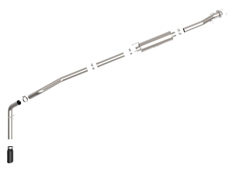 aFe Vulcan Series 3.5in 409 SS Cat - Back Exhaust 13 - 19 Ford Transit V6 3.5L (TT) w/ Black Tips - My Store