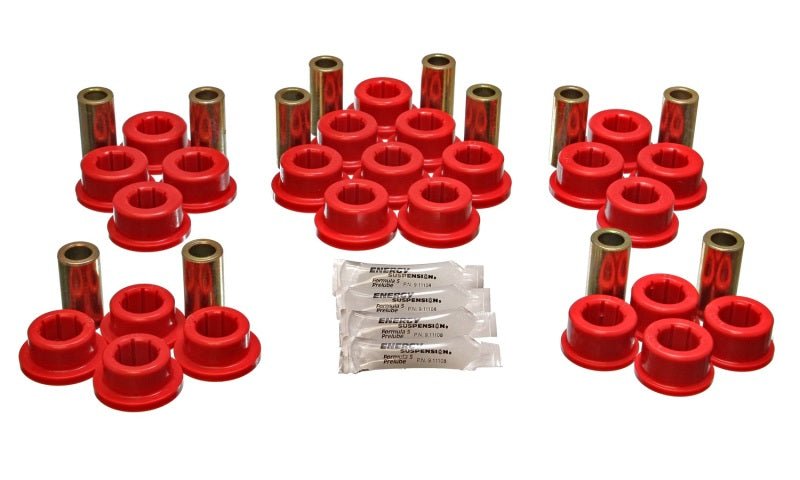 Energy Suspension 87 - 92 Toyota Supra Red Rear Control Arm Bushing Set - My Store