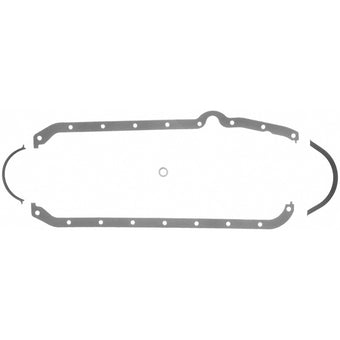 compare product Fel-Pro 75-79 Chevrolet Small Block 262/267/305/350/400/400 Race Engine Oil Pan Gasket Set