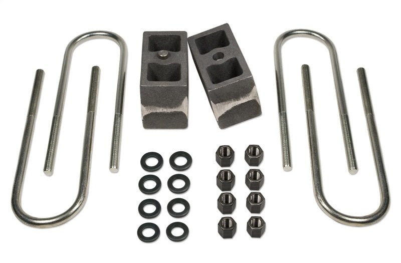 Tuff Country 00 - 05 Ford Excursion 4wd 4in Rear Block & U - Bolt Kit Tapered - My Store