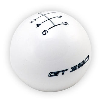 compare product Ford Racing 15-19 Mustang GT350 White 6-Speed Shift Knob