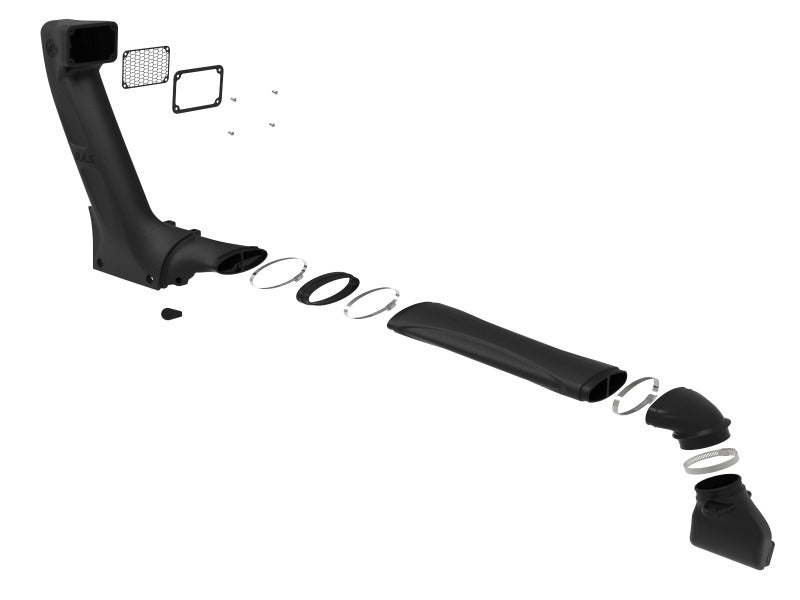aFe 18 - 25 Jeep Wrangler / Gladiator L4/V6 Dynamic Air Scoop (D.A.S) Snorkel - My Store