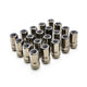 Wheel Mate Muteki HR50 Open End Lug Nuts - Titanium Chrome w/ Blue Ring 14x1.50 - My Store