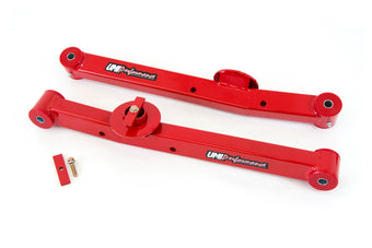 compare product UMI Performance 65-70 GM B-Body Rear Lower Control Arms/Trailing Arms
