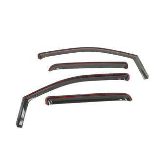 compare product Westin 2007-2018 Jeep Wrangler Unlimited 4dr In-Channel Wind Deflector 4pc - Smoke