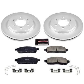 compare product Power Stop 04-08 Ford F-150 Front Z17 Evolution Geomet Coated Brake Kit