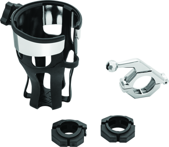 compare product Kuryakyn Reflex Drink Holder With Bar Mount Universal Chrome