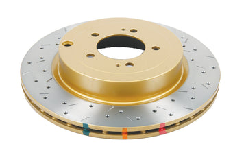 compare product DBA 08+ EVO X Rear Drilled & Slotted 4000 Series Rotor