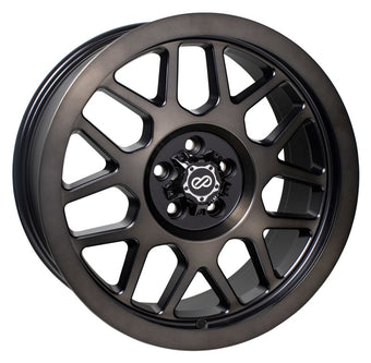 compare product Enkei Matrix 17x8 5x100 30mm Offset 71.6mm Bore Brushed Black Wheel