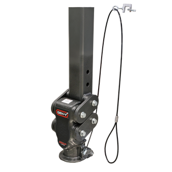 compare product Gen-Y Spartan Torsion-Flex 2.5in Offset 4in SQ Tube Gooseneck 2-5/16in Coupler Standard Height