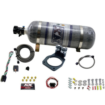 compare product Nitrous Express 10-15 Chevrolet Camaro Nitrous Plate Kit (50-150HP) w/12lb Bottle