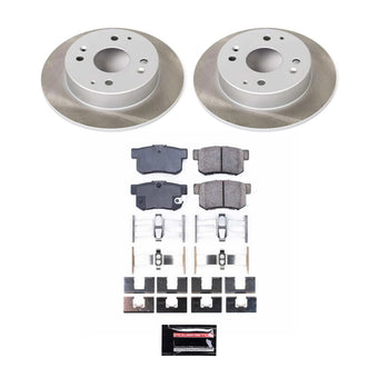 compare product Power Stop 98-02 Honda Accord Rear Semi-Coated Rotor Kit