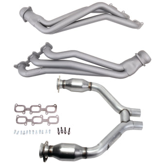 compare product BBK 15-17 Ford Mustang V6 1-3/4 Long Tube Headers w/High Flow Catted H Pipe (Ti Ceramic)