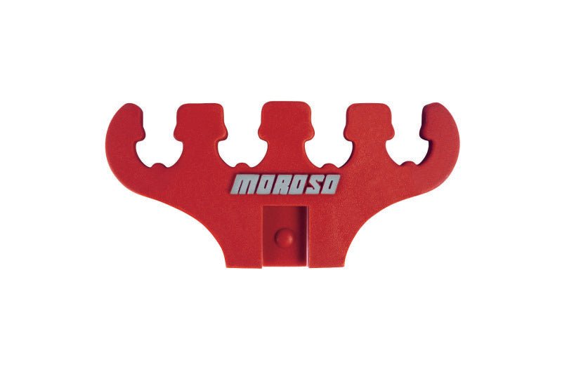 Moroso Wire Loom - 7 - 9mm - 4 Hole - Red - 2 Per Card - My Store