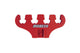 Moroso Wire Loom - 7 - 9mm - 4 Hole - Red - 2 Per Card - My Store