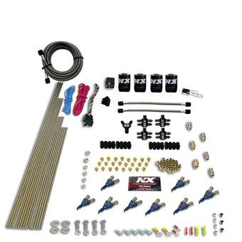 compare product Nitrous Express 8 Cyl Piranha Direct Port 4 Solenoids Nitrous Kit (200-500HP EFI Jets) w/No Bottle