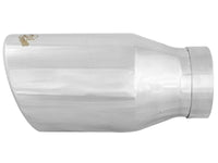 aFe Diesel Exhaust Tip Bolt On Polished 4in Inlet x 6in Outlet x 12in Length - My Store