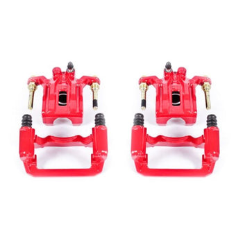 compare product Power Stop 05-18 Nissan Frontier Rear Red Calipers w/Brackets - Pair