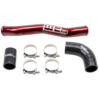 compare product Wehrli 2020-2024 Chevrolet 6.6L L5P Duramax Upper Coolant Pipe - WCFab Red