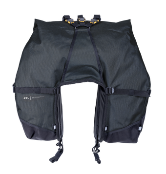 compare product Giant Loop Great Basin Saddlebag 68L - Black