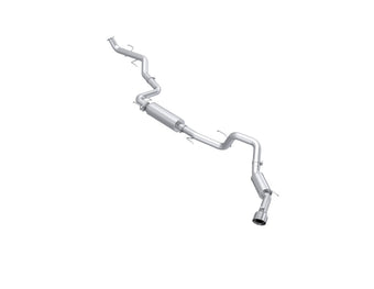 compare product MBRP 2024 Toyota Tacoma Aluminized Steel 3in Cat-Back Single Side Exit