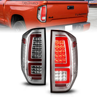 compare product ANZO 2014-2021 Toyota Tundra LED Taillights Chrome Housing/Clear Lens