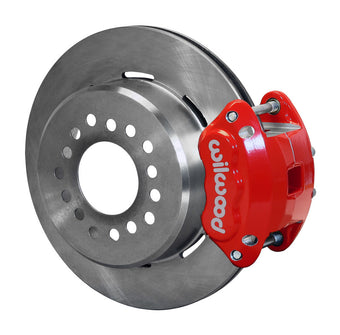 compare product Wilwood D154 P/S Park Brake Kit Red Small Ford 2.66in Offset