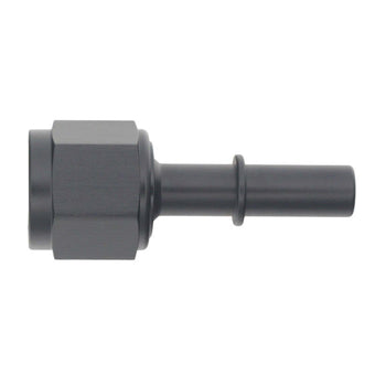 compare product DeatschWerks 8AN Female Flare Swivel to 3/8in Male EFI Quick Disconnect - Anodized Matte Black