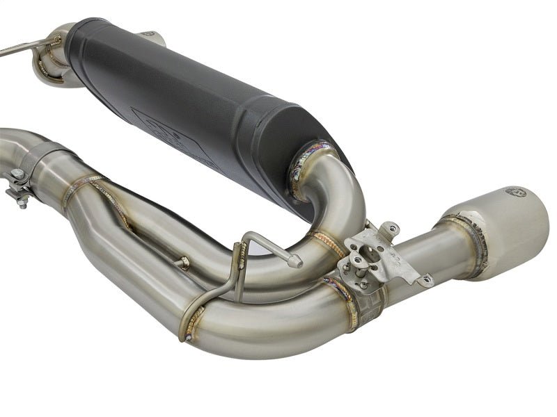 aFe MACHForce XP Exhausts Axle - Back 12 - 15 BMW 335i 3.0T (SS w/Polished Tips) - My Store