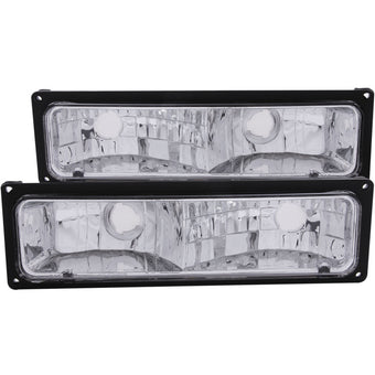 compare product ANZO 1988-1998 Chevrolet C1500 Euro Parking Lights Black